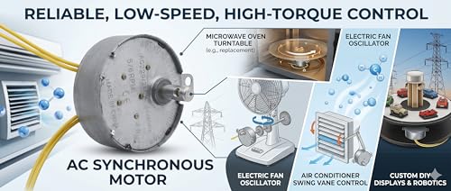 Image of AC Swing Motor Gearedmotor for Air Cooler Synchronous Motor 220-240V
