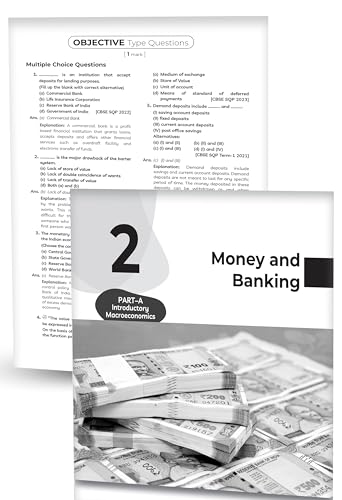 Image of Educart CBSE Class 12 Economics Question Bank 2026-27 | 2027 Syllabus | Chapter-wise PYQs, MCQs, Case-Based Qs & Notes | NCERT-Based