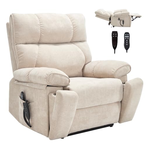 Sillón Plegable Chenille Beige