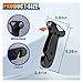 KITUREK Car Safety Hammer, 3-in-1 Car Emergency Escape Tool with Window Breaker & Seat Belt Cutter, Car Emergency Kit Gadgets for Car, Office, Home (Black, 2pcs)