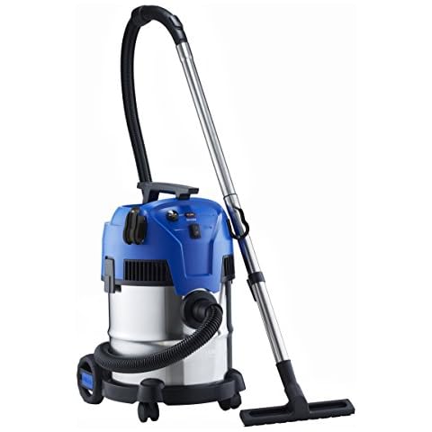 Nilfisk, ohne Beutel, Multi II 22 INOX EU Nass-/Trockensauger, für die Reinigung im Innen- & Außenbereich, 22 Liter Fassungsvermögen, 1200 W Eingangsleistung, 230 V (blau) Cover