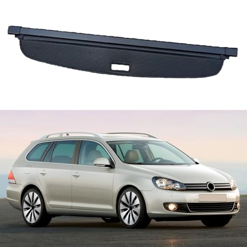 ZXYHBHD Retractable Car Trunk Cargo Cover Privacy Security Shield Storage Shade,Compatible with VW Golf6 Golf 6 MK6 All Track Wagon 2013-2019