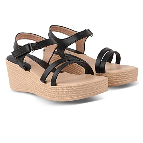 Image of MOSAC Stylish Fashionable Casual Wedges Heel Sandal For Women's And Girl's