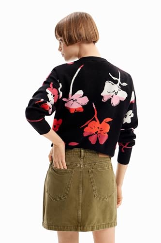 Image of Desigual Women's Woman Flat Knit Thin Gauge Pullover