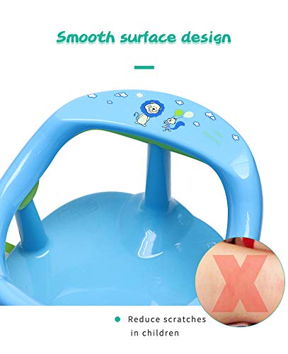 image for aturustex Baby Bathtub Seat Baby Bathtub Seat for Sit-Up Bathing Non-S