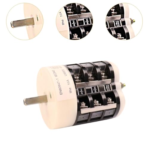 MagiDeal Car Tire Changer Machine Switch Direct Replace 16A Sturdy Professional Forward Reversal Switch for Automotive Accessories