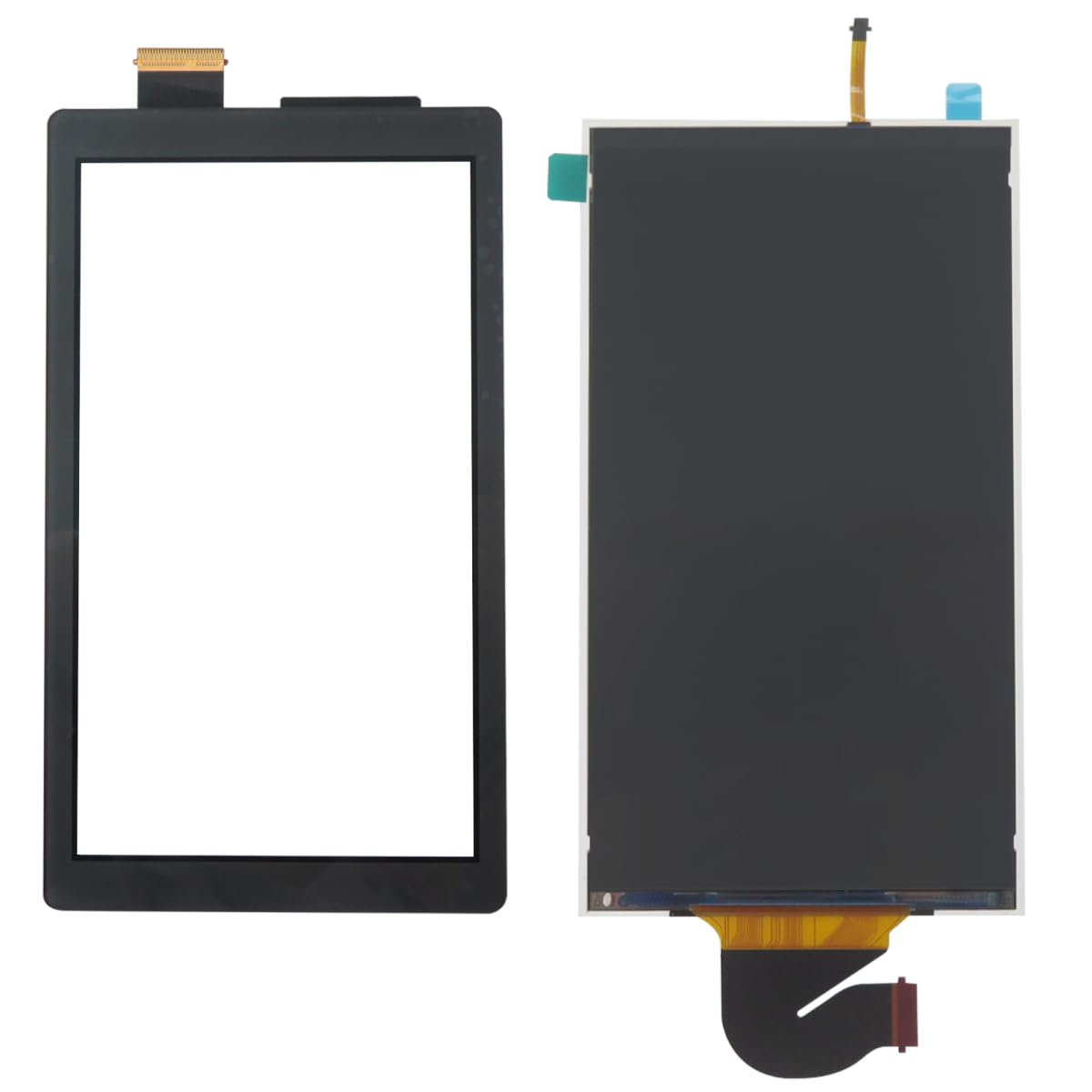 Xspeedonline Upgraded LCD Screen Display Glass 5.5" + Black Touch Screen Digitizer for Nintendo Switch Lite