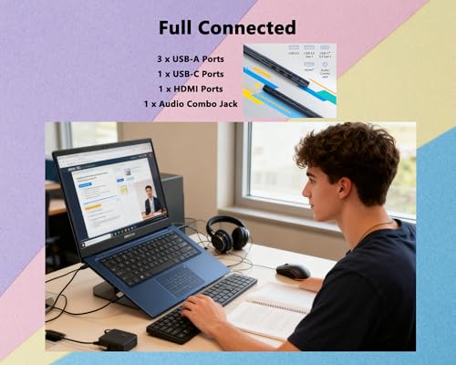 ASUS Vivobook 14" FHD Laptop Intel i3-1315U 16GB RAM 512GB SSD miniatura 6