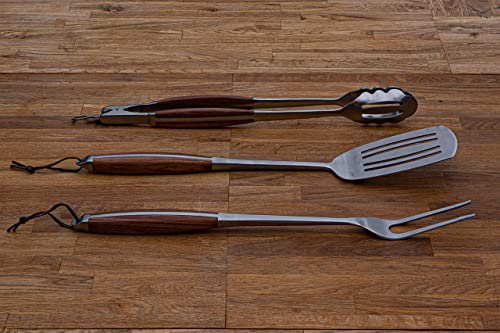Set de 3 piezas para parrilla BBQ Dragon acero inoxidable miniatura 3