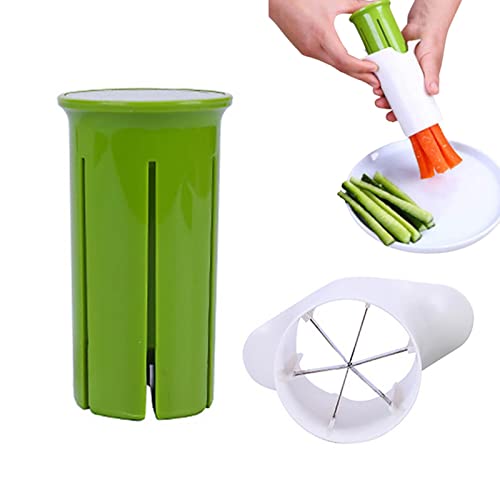 dobooo Cortador de Zanahorias | Picadora de Verduras de Mano - Cortador de Alimentos para bebés, Cortador de palitos de Zanahoria para Cocina y Tienda, Utensilios de Cocina para Frutas y Verduras