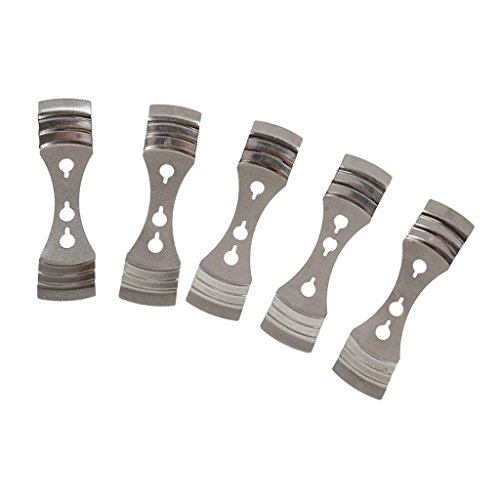 Deanyi 5pcs Bougie Wick centreur Wick Inoxydable Support Fixe pour la Fabrication de Bougies Produits pour Maison/Cuisine