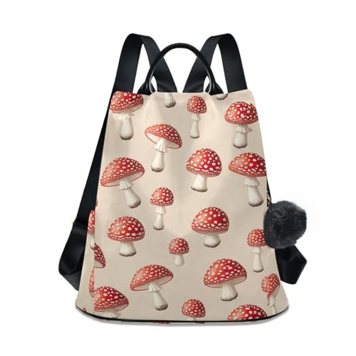 Sac à dos femme à pois clairs idéal pour les balades urbaines