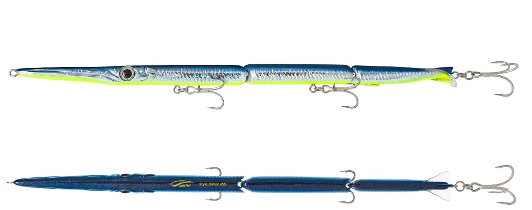 Stylo Jointed 255, couleur bleu acide par Marlin Blue de Montanari Marco à Porto Corsini