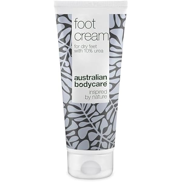 Australian Bodycare Foot Cream, 100ml | Usuwa i nawilża twardą skórę stóp | Do pielęgnacji suchych i popękanych stóp | 10% Mocznik | Ochrona stóp przed potem z 100% Olejkiem z Drzewa Herbacianego