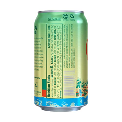 Image of AUTX RAMBLER Sparkling Water, Texas Limestone Mineral Blend, Lemon-Lime Flavor, 12-Ounce Cans, 12-Pack