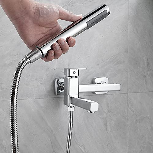Robinet de Baignoire Noir Mat Haute Qualité à Bec Orientable - 7