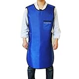 X-Ray Protection Apron,Fencia X-Ray Protective Vest Lead Radiation Protection Apron 0.35mmpb 35.4''x23.6''