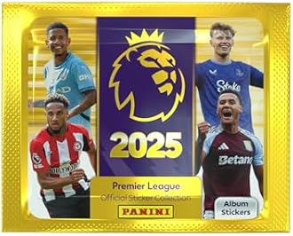 Premier League 2025 Official Sticker Collection - Hardback Binder