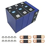 Grade A 3.2V 310Ah Deep Cycle Automotive LiFePO4 Prismatic Battery Cells with QR Code, Lithium Iron Phosphate Battery DIY 12V For Power Storage System, Marine, RV, Boat.