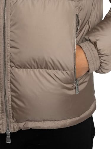A|X Armani Exchange Para Hombre. XM000348AF12286U6107 Chaqueta Acolchada MarróN (S), Beige, Casual, Poliamida - 4