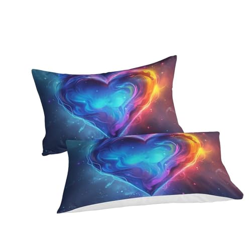 Parure de lit Amour 3D en microfibre haut de gamme douce et durable - 3