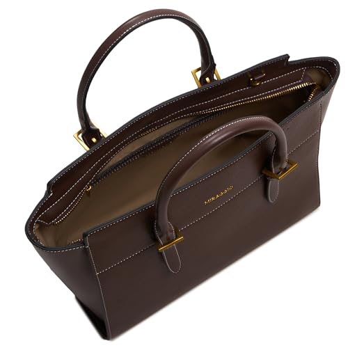 Image of Miraggio Agatha Top Handle Satchel Bag | Women Handbag | Handbags For Women Office Travel