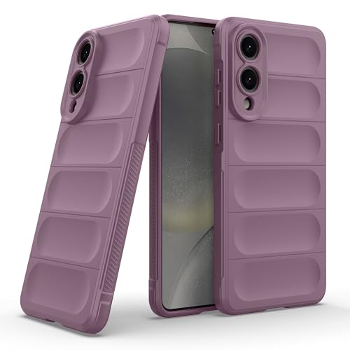 Image of amazon basics Back Case Cover for Samsung Galaxy S25 Edge | Compatible for Samsung Galaxy S25 Edge Back Cover | Liquid Silicon Magic Case with Camera Protection | Lavender