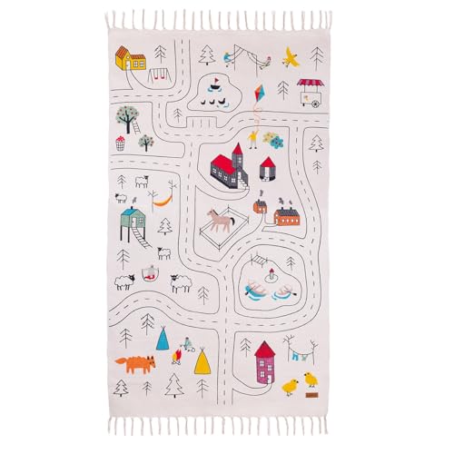LAKALUK Organic Kids Play Rug