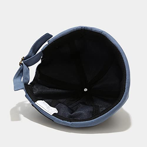 Jokejojack Skull Caps Cycling Light Sun Hat For Men Women Metal Buckle Adjustment On Both Sides Black #TOP2