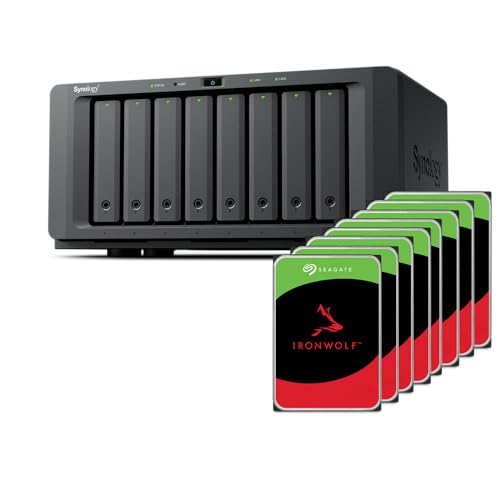 Synology DS1825+ 96TB Bundle Seagate (8X 12TB Seagate...