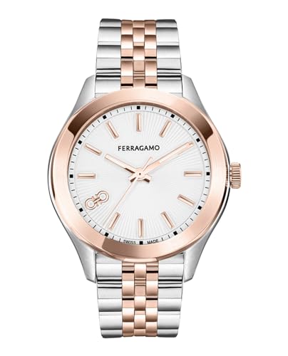 Classic Collection Luxury Womens Watch Timepiece with a Two Tone Bracelet Featuring a Two Tone Case and Silver Dial