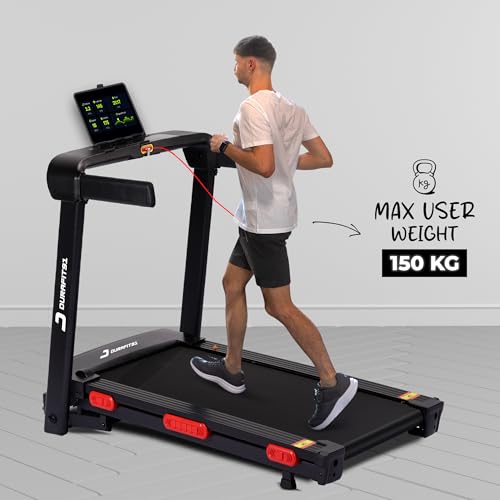 Image of Hike | 6 HP Peak BLDC Motorized Treadmill | 25 Level Auto Incline |Max Speed 18 Km /Hr | Max User Weight 150 Kg | Shock Absorption Technology| Bluetooth Speaker | Wynd app |Home use