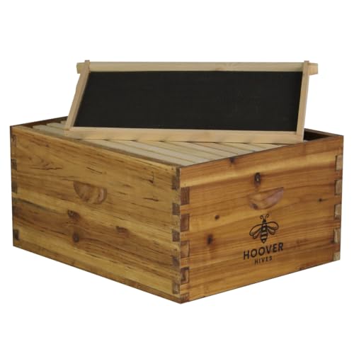 Wax-Coated 10 Frame Beehive - (1) Deep & (1) Medium Unassembled - Thumbnail 3