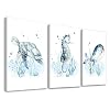 Leuke Baby Dier Foto’s Prints voor Kwekerij Muur Decor Jongens Slaapkamer Speelkamer Decoraties Aquarel Marine Leven…