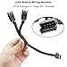 4 Wire CAN Bus Y-Splitter Cable MA558-465 Fits for Holley Terminator X Sniper EFI System
