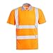 Produktbild Blackrock Hi-Vis Polo Shirt, Bahnindustrie Orange, T-Shirt, Arbeits- & Sicherheitsbekleidung, Arbeitsschutzkleidung mit hoher Sichtbarkeit, für Männer Frauen Unisex, EN20471 Klasse 2 Zertifiziert