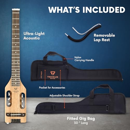 Traveler Guitar ULA MHIL Ultra-Light Mahogany Acoustic Electric Guitar thumb #3