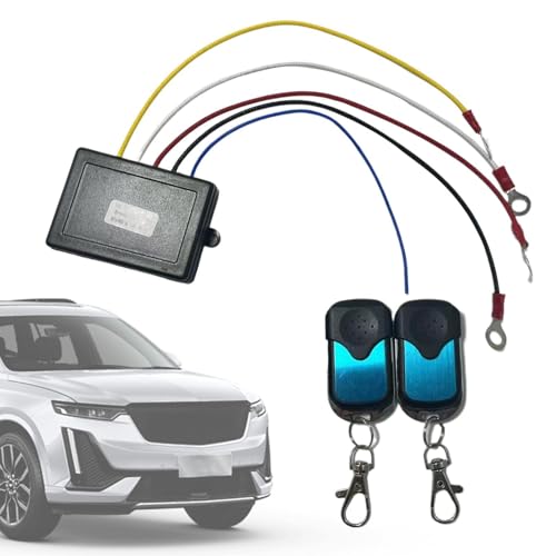 Mando a distancia para cabrestante todoterreno receptor de 12V y 24V 7