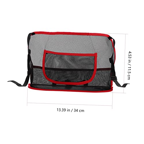 Wakauto Bolsa De Armazenamento De Carro Organizador De Malha Do Banco Traseiro Do Motorista Rede De