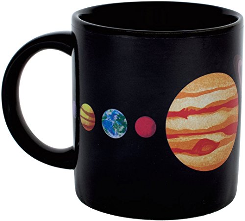 Taza de cerámica con sistema solar y cambio de color 12 oz miniatura 6