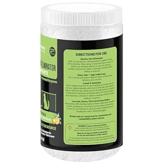 Nature's Pure Edge Enzyme Powder Concentrate Makes 86 Gallons - Professional Use for Kennel and Pet Odor Elimination - Removes Urine Poop from Carpets Floors - Sunny Citrus