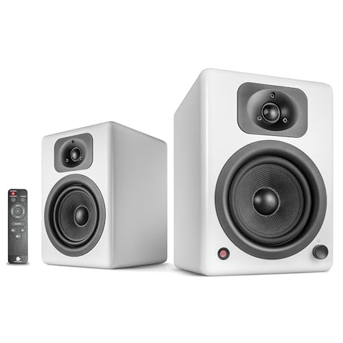 wavemaster TWO NEO soft white – Regallautsprecher-System (60 Watt) mit Bluetooth-Streaming,...