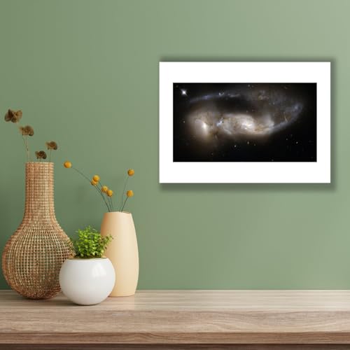 Télescope Hubble impression d'art mate NGC 6621 pour éliminer les reflets muraux - 3