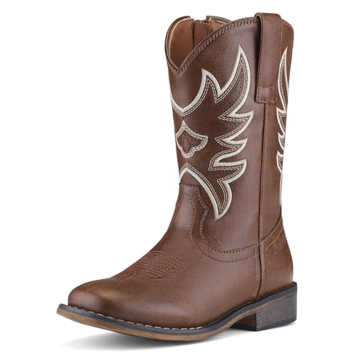 Premium Kids Cowboy Boots Comfort Fit Toddler Cowboy Boots