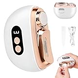 Elektrischer Nagelknipser, 3 in 1 Nagelschleifer Elektrisch, Elektrische Nagelfeile mit LED 3 Geschwindigkeiten, Elektrischer nagelschneider Ultraleise für Senioren Erwachsene Kinder Baby, Great Gift