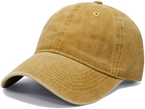 NPQQUAN Original Classic Low Profile Baseball Cap Golf Dad Hat Adjustable Cotton Hats Men Women Unconstructed Plain Cap
