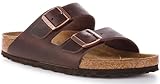 Birkenstock 452763 Arizona SFB habana, Oiled Leather Hombre Habana EU 42