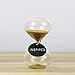 SWISSELITE Puff Sand Timer, Hourglass Sand Timers, Inspired Glass for Home, Desk, Office Decor