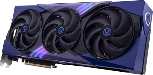 Image of MSI GeForce RTX 5070 12G World of Warcraft Midnight Void Edition OC Graphics Card - NVIDIA GeForce RTX 5070 GPU, 12GB GDDR7 192-bit Memory, 28Gbps, PCI Express Gen 5 Interface