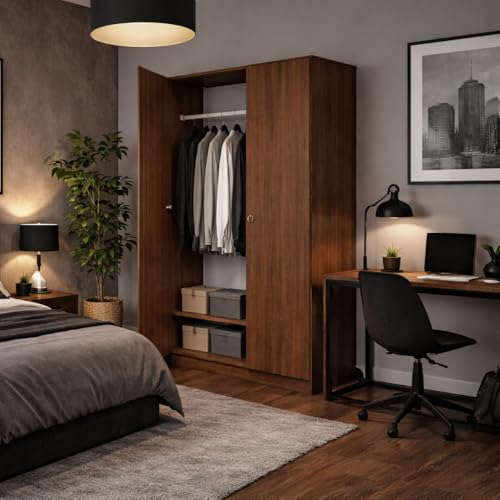 Varietà di Colori: Disponibile in Bianco frassinato e Noce Antico, perfetto per ogni stile di arredamento